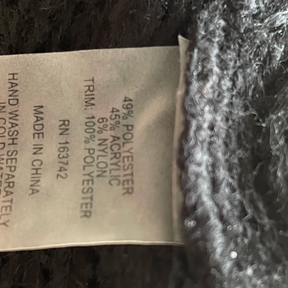 Sioni Black Cardigan, NWT - Picture 7 of 8